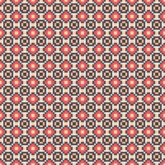 Abstract Cross Pattern generative computational art illustration