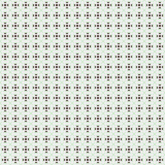 Abstract Cross Pattern generative computational art illustration