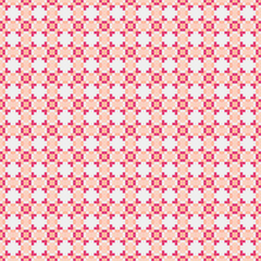 Abstract Cross Pattern generative computational art illustration