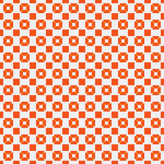 Fototapeta premium Abstract Cross Pattern generative computational art illustration