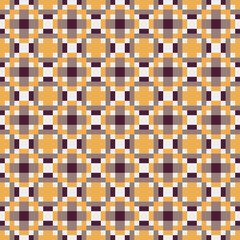 Abstract Cross Pattern generative computational art illustration