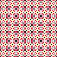 Abstract Cross Pattern generative computational art illustration