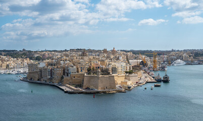 Senglea City on the Island of Malta