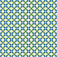 Abstract Cross Pattern generative computational art illustration