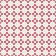 Abstract Cross Pattern generative computational art illustration