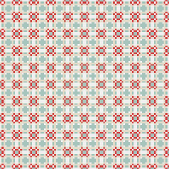 Abstract Cross Pattern generative computational art illustration