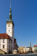 Fototapeta na wymiar Historic Square in Olomouc - Czech Republic