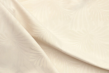 Fototapeta na wymiar folds of light fabric. drapery, interior detail.