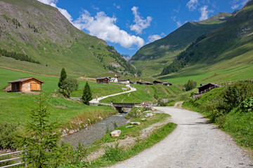The Malga Fane  hut in Valles, near Rio di Pusteria, is considered the most beautiful alpine village in South Tyrol.