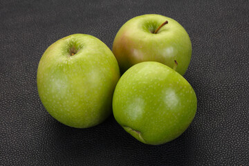 Green ripe apple