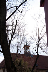 Stuttgart Altstadt H&auml;user mit T&uuml;rmen