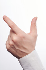 Making zoom guest with hand