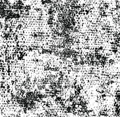 Abstract vector noise. Small particles of debris and dust. Distressed uneven background. Grunge texture overlay with rough and fine grains isolated on white background. Vector illustration. EPS10.