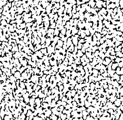 Abstract vector noise. Small particles of debris and dust. Distressed uneven background. Grunge texture overlay with rough and fine grains isolated on white background. Vector illustration. EPS10.