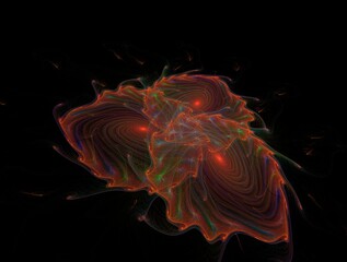 Obraz premium Imaginatory fractal background Image