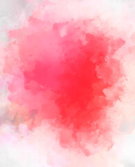 Creative abstract painting. Background with artistic brush strokes. Colorful and vibrant illustration. Painted art.