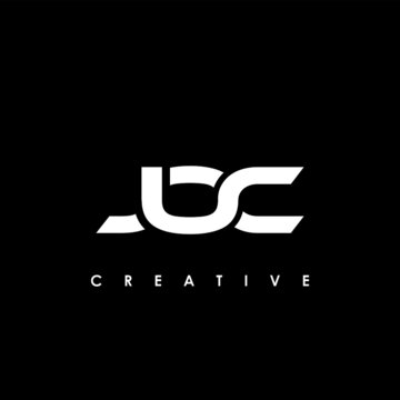 JOC Letter Initial Logo Design Template Vector Illustration
