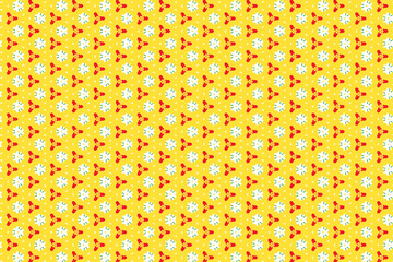 seamless geometric pattern with shapes