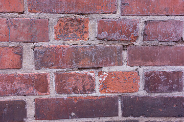 Obraz premium くすんだレンガ壁