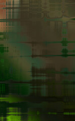 Urban grunge background with geometrical pattern. Linear colorful texture. Futuristic wallpaper of a decaying texture..