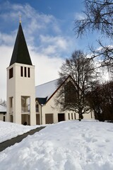 Fototapeta na wymiar Kirche Wölfnitz 