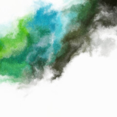 Watercolor painted background. Abstract Illustration wallpaper. Brush stroked painting. 2D Illustration.