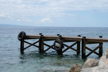 wooden pier