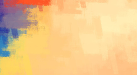 Brushed Painted Abstract Background. Brush stroked painting. Artistic vibrant and colorful wallpaper.