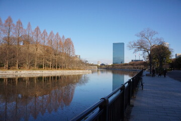 大阪城公園の外堀
