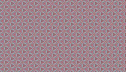 seamless geometric pattern with shapes