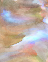 Crazy watercolor random pattern. Creative abstraction. Modern art painting. 2d illustration. Digital texture wallpaper. Artistic watercolored backdrop material.