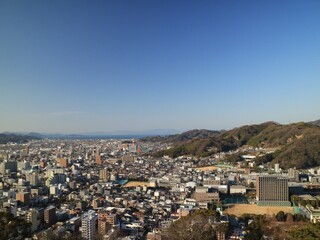 Obraz premium view of the city
