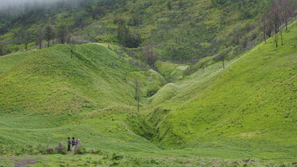 Hunting at the mountain