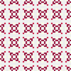 Abstract Cross Pattern generative computational art illustration