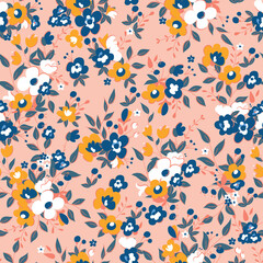 Trendy Floral Seamless Pattern and Background - 410417070