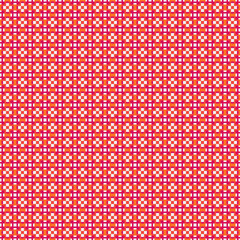 Abstract Cross Pattern generative computational art illustration