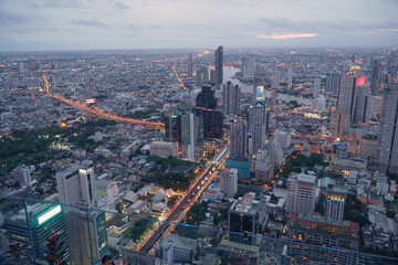Bangkok is a city of contrasts. Skyscrapers. Parks