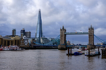 Naklejka premium tower bridge city