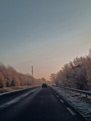 road in winter