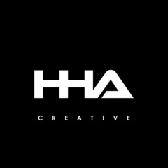 HHA Letter Initial Logo Design Template Vector Illustration