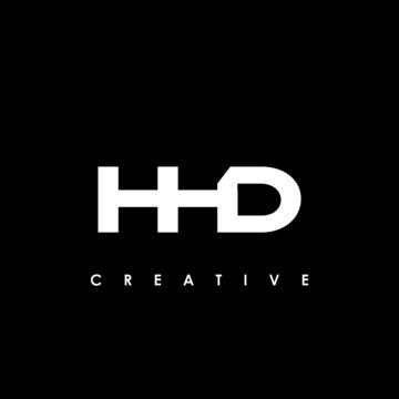 HHD Letter Initial Logo Design Template Vector Illustration