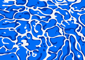 Background Blue wave