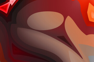 Abstract background with fluid colorful gradient. 2D illustration of modern urban graphic. Graffiti design inspired wallpaper.