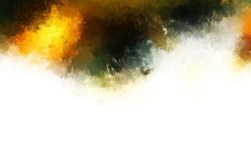 Brushed Painted Abstract Background. Brush stroked painting. Artistic vibrant and colorful wallpaper.