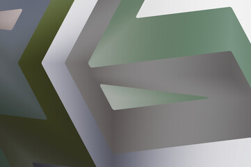 Abstract background with fluid colorful gradient. 2D illustration of modern urban graphic. Graffiti design inspired wallpaper.