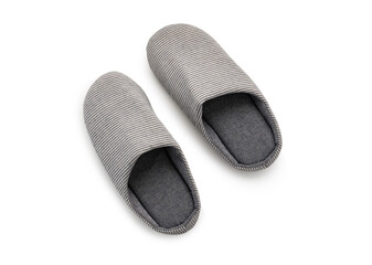 new bedroom shoes on white background