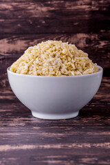 Brown rice raw Thai food