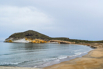 Cabo de Gata Natural Park in Almer&iacute;a, Spain. Incredible volcanic area in the south of the Iberian Peninsula.