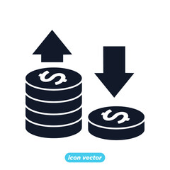 finance management linear icons. Data Analysis symbol template for graphic and web design collection logo vector illustration