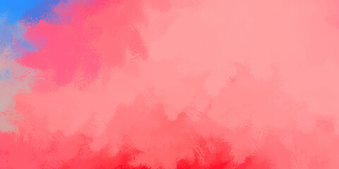 Abstract background of colorful brush strokes. Brushed vibrant wallpaper. Painted artistic creation. Unique and creative illustration.